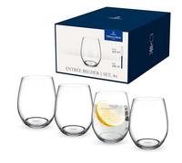 Villeroy & Boch - Entree Ensemble de Verres à Eau Set 4 Pièces Transparent, Garanti Lave-Vaisselle, Gobelet à Eau, Verre à Jus et Soda, Verre à Boire, Service de Verres, Cristallin