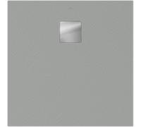 Villeroy & Boch Excello receveur de douche - carré 80x80x4cm - nature grey uda8080exc1v-3n