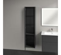 Villeroy & Boch Finero C53200FP 404 x 1546 x 352 mm, Glossy Grey , charnière à gauche