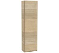 Villeroy & Boch Finion armoire haute, butée à droite, avec éclairage LED, 418x1516x270mm, G49000PC, Couleur: Placage en chêne