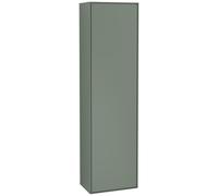 Villeroy & Boch Finion armoire haute, charnières à gauche, avec éclairage LED, 418x1516x270mm, G48000GM, Couleur: Laque mate Olive