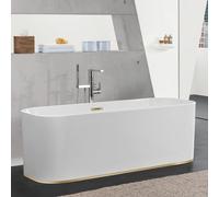 Villeroy & Boch Finion baignoire en îlot 177FIN7A300V201 170x70cm, anneau design, blanc , or