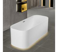 Villeroy & Boch Finion Baignoire en îlot, ovale, UBQ177FIN7N100V301,