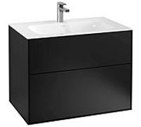 Villeroy & Boch Finion Élément bas F01000PD 79,6x59,1x49,8cm, Laque noire mate