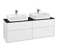 Villeroy & Boch Finion Élément bas F18200GF 160x60,3cm, Glossy White Laque