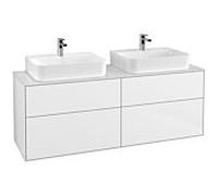 Villeroy & Boch Finion Élément bas G18100GF 160x60,3cm, Glossy White Laque