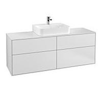 Villeroy & Boch Finion Élément bas G19100MT 160x60,3cm, Laque blanche opaque