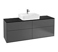 Villeroy & Boch Finion Élément bas G19200GK 160x60,3cm, Anthracite Mat