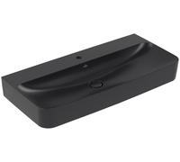 Villeroy & Boch Finion lavabo 100x47 cm rectangulaire classique noir mat 4168A2R7