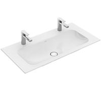 Villeroy & Boch Finion Vasque pour meuble 4164A1R1 1000 x 500 x 160 mm, Blanc Alpin CeramicPlus, sans trop-plein