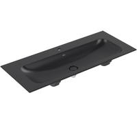 Villeroy & Boch Finion lavabo 120x50 cm rectangulaire de meuble noir mat 4164C2R7