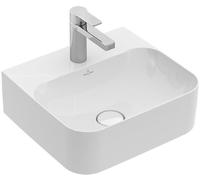Villeroy & Boch Finion lavabo 43x39 cm rectangulaire classique-de meuble-à poser blanc brillant 43644LR1