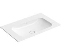 Villeroy & Boch Finion lavabo 80x50 cm rectangulaire de meuble blanc brillant 416483R1