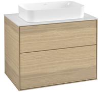 Villeroy und Boch Finion Villeroy und Boch G22100PC 80x60.3cm, Emotion, plaque de finition blanc mat, Oak Veneer