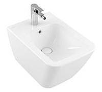 Villeroy & Boch Finion Mural Bidet 446500R1 mural, 375 x 320 mm, Blanc Alpin CeramicPlus