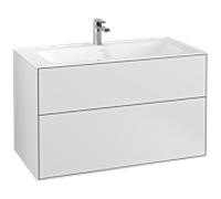 Villeroy & Boch Finion Élément bas F02000MT 99,6x59,1x49,8cm, Laque blanche mate
