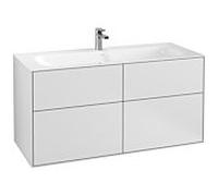 Villeroy & Boch Finion Élément bas F05000MT 119,6x59,1x49,8cm, Laque blanche mate
