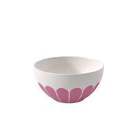 Villeroy & Boch - Fleur cassis bol à céréales rose, résist. lave-vaisselle/micro-ondes, bol pour céréales, yaourts et snacks, bowl, petit bol à ramen, bol à céréales motif floral, Porcelaine Premium