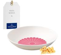 Villeroy & Boch - Fleur cassis bol à pâtes rose, rés. lave-vaisselle/micro-ondes, bol pour pâtes, nouilles, bowls et salades, assiette creuse à pâtes, assiette à pâtes, assiette, Porcelaine Premium
