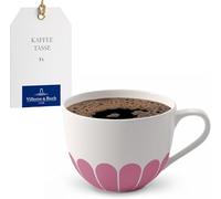 Villeroy & Boch - Fleur cassis tasse à café rose, rés. lave-vaisselle/four à micro-ondes, tasse pr le café ou le thé, mug à café, mug motif floral, tasse à cappuccino, tasse à thé, Porcelaine Premium