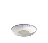 Villeroy & Boch - Fleur couleur saladier grand multicolore, rés. lave-vaisselle/four micro-ondes, plat creux pr salade, pâtes et fruits, grand saladier, grand plat de service, bol, Porcelaine Premium