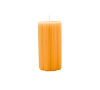 Villeroy & Boch - Fleur Gifts grosse bougie dimensions : env. 7,5 נ15 cm, jaune, bougie décorative au design floral, cire (paraffine)