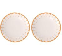 Villeroy & Boch Fleur soleil Assiette plate 28,5x28,5x3,5cm (Lot de 2)