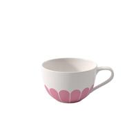 Villeroy & Boch - Fleur tasse à cappuccino, dimensions : env. 14,5 נ11 נ7 cm, lilas, lave-vaisselle et four à micro-ondes, décor floral, tasse à café en porcelaine Premium