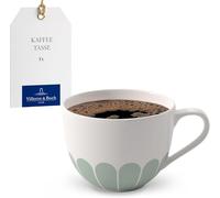 Villeroy & Boch - Fleur vert tasse à café verte, rés. lave-vaisselle/four à micro-ondes, tasse pour le café ou le thé, mug à café, mug motif floral, tasse à cappuccino, tasse à thé, Porcelaine Premium