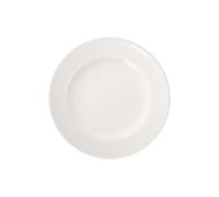Villeroy & Boch For Me Assiette plate 27 cm, Porcelaine Premium, Blanc