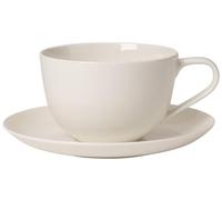 Villeroy & Boch for me Tasse Petit déjeuner avec Assiette, 2 pièces, Premium Porcelaine, Multicolore