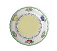 Villeroy & Boch, French Garden, Assiette à dîner Fleurence, 26 cm, Premium Bone Porcelain, blanc/coloré