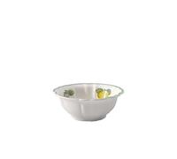 Villeroy & Boch French Garden Fleurence Bol avec paroi ondulée, Porcelaine Premium, Blanc/Multicolore