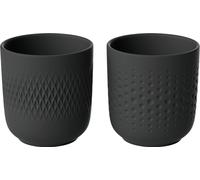 Villeroy & Boch - Mug set 2pcs. Manufacture Collier noir Tasse 1 unité