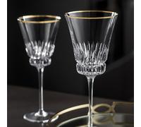 Villeroy & Boch Grand Royal Gold Set de 2 verres à vin blanc de 21,6cm chacun 290ml