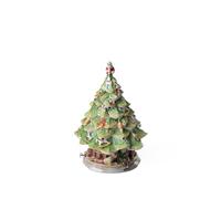 Villeroy & Boch Grand Sapin de Noël Avec Enfants Christmas Toys Memory Peint À La Main, Porcelain, Multicolor, 26.5 x 26.5 x 36 cm