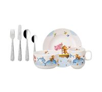 Villeroy & Boch Service pour enfants et couverts Happy as a Bear 7 pièces