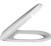Villeroy & Boch Abattant WC Hommage Blanc – Charnières en acier inoxydable