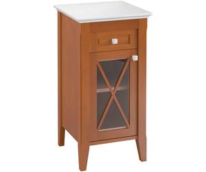 Villeroy & Boch Hommage Commode 44x85cm Bouleau/Marbre poignée gauche Blanc 89641001