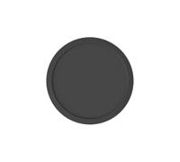 Villeroy & Boch - Iconic Assiette de service, assiette de présentation en porcelaine premium noir rafraichissant, résistante au lave-vaisselle, 24 cm