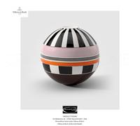 Villeroy & Boch Iconic La Boule Memphis Service Assiettes Noir 7 pièces