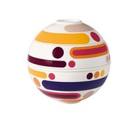 Villeroy & Boch - Iconic La Petite Boule Miami multicolore, résistant au lave-vaisselle/micro-ondes, set de vaisselle, 5 pièces, pour les snacks, objet décoratif, porcelaine Premium