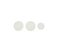 Villeroy & Boch - Its My Home Lot de 3 aimants, Ensemble décoratif pour embellir Votre frigo, Porcelaine Premium, Vert, Blanc, Lavage à la Main Small