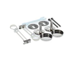 Villeroy & Boch Jeu de charnières pour abattant WC, 92205561,