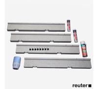 Villeroy & Boch Kit d'installation pour receveur de douche 120x80 - 180x100 cm, U91411000,