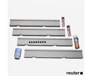 Villeroy & Boch Kit d'installation pour receveur de douche 120x80 - 180x100 cm, U91411000,