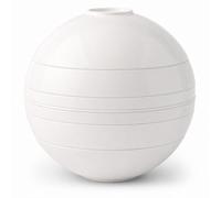 Villeroy & Boch - La Boule Set de Dîner 7 Pièces Blanc, Garanti Lave-Vaisselle, Compatible Micro-Ondes, Service de Table Design Blanc, Vaisselle Design, Service Boule, Porcelaine Haut de Gamme