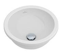 Villeroy & Boch lavabo Villeroy & Boch encastrer Loop & Friends Ø 39 cm, Ceramicplus blanc, avec trop-plein