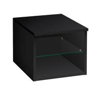 Villeroy & Boch Legato élément mural B72400PD 40x34x50cm, gauche, Black Matt Lacquer