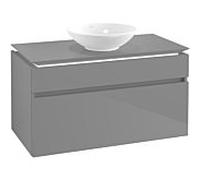 Villeroy & Boch Legato Villeroy & Boch B572L0FP 100x55x50cm, avec éclairage LED, Glossy Grey